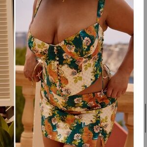 Bydee aurelia skirt and top in antigua